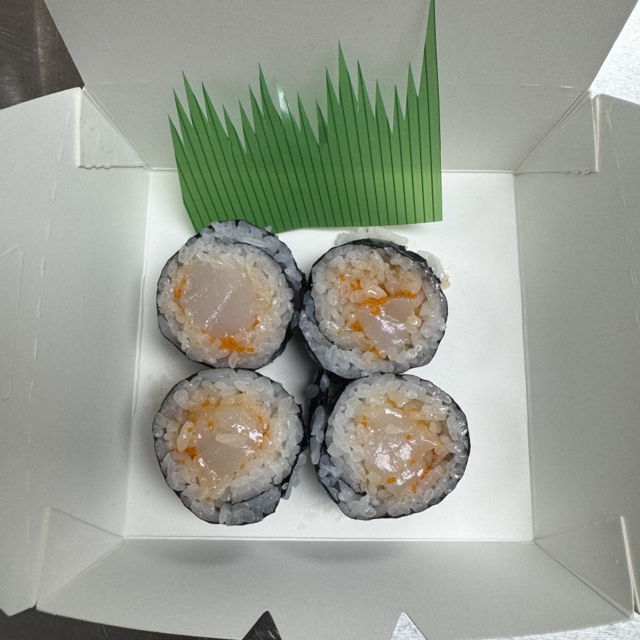 Spicy Scallop Cut Roll ($6.50)